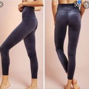 Spanx Blue Velvet Leggings Size 1X/1TG